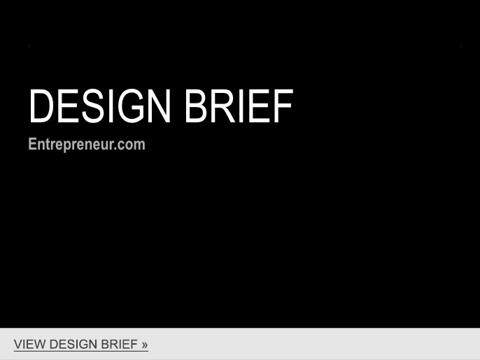   View Design Brief »  