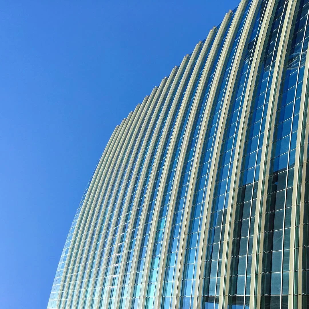 #minimal #modern #architecture #blue #pattern