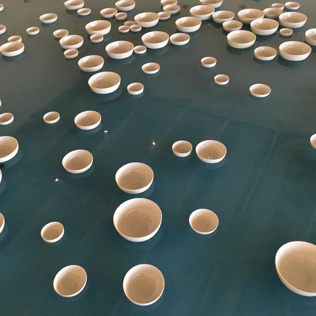 #meditation #bowls #modern #art #sound. Past trip to sfmoma.