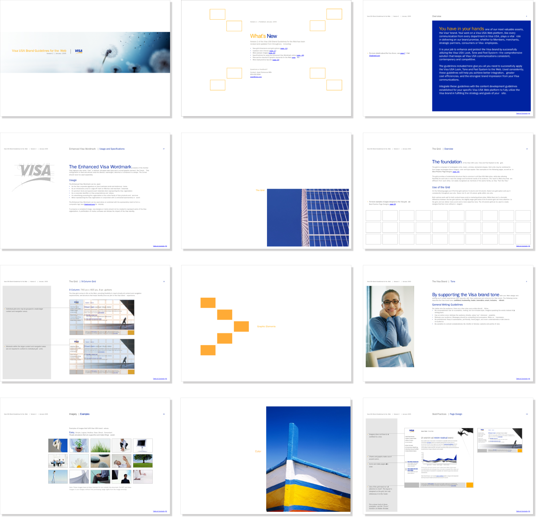 Visa Online Brand Guidelines