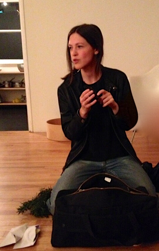 Preparing for a house blessing with rosemary by my side!