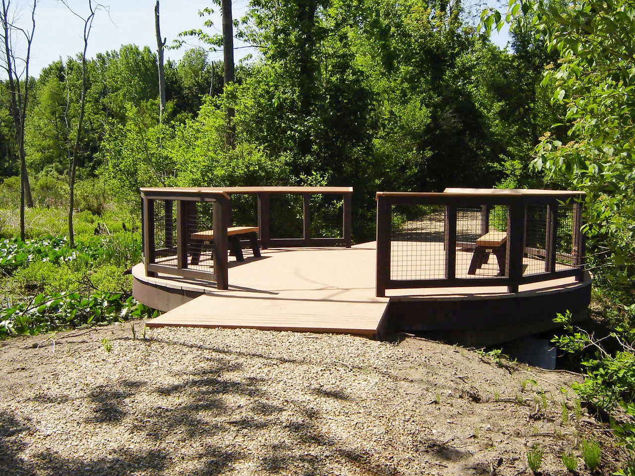 Camp Rosenthal Observation Platform