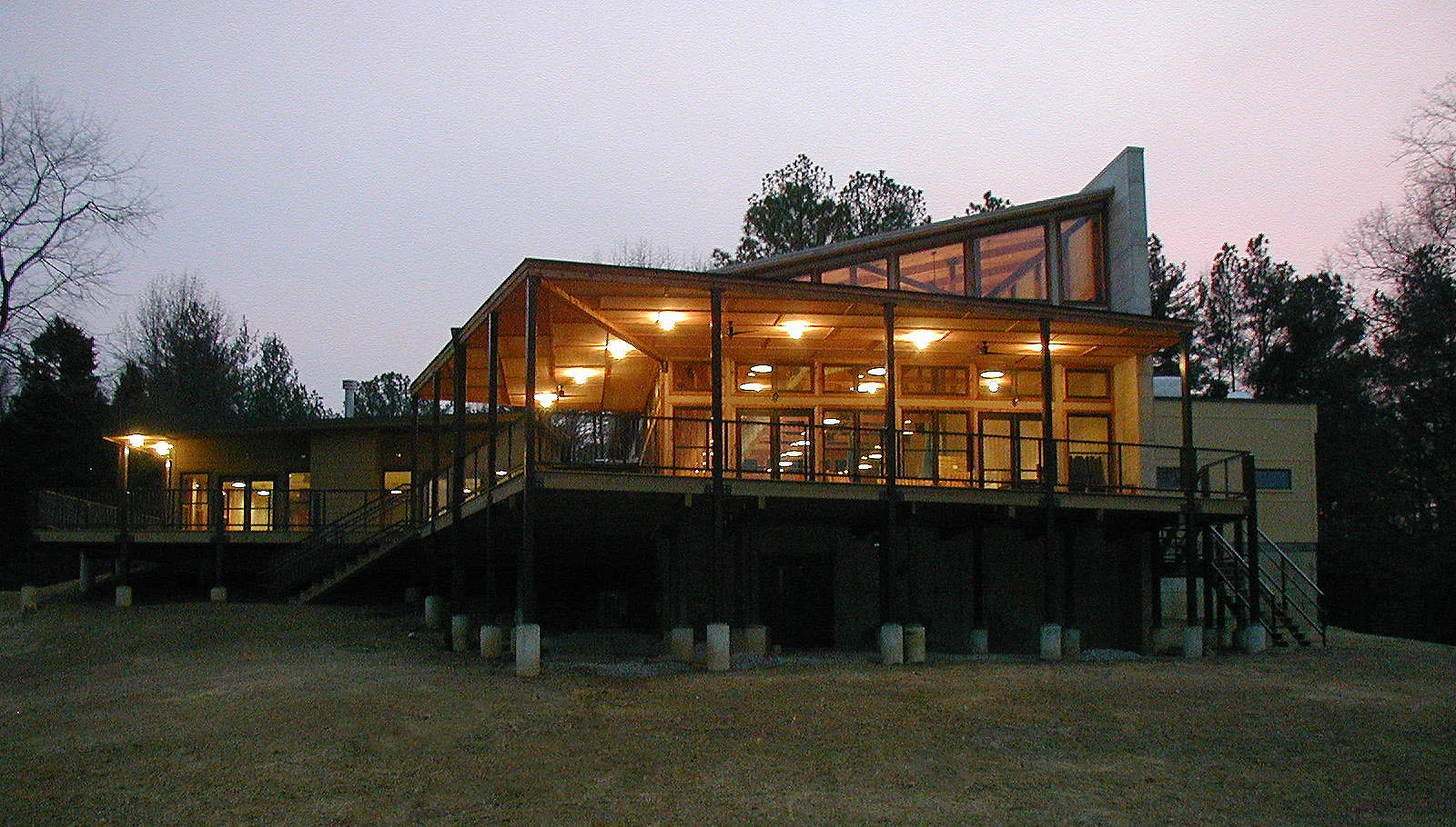 New Beckley Lodge - veranda