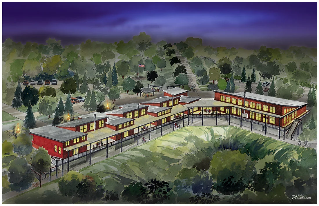 New Liberty Property - Proposed Lodge