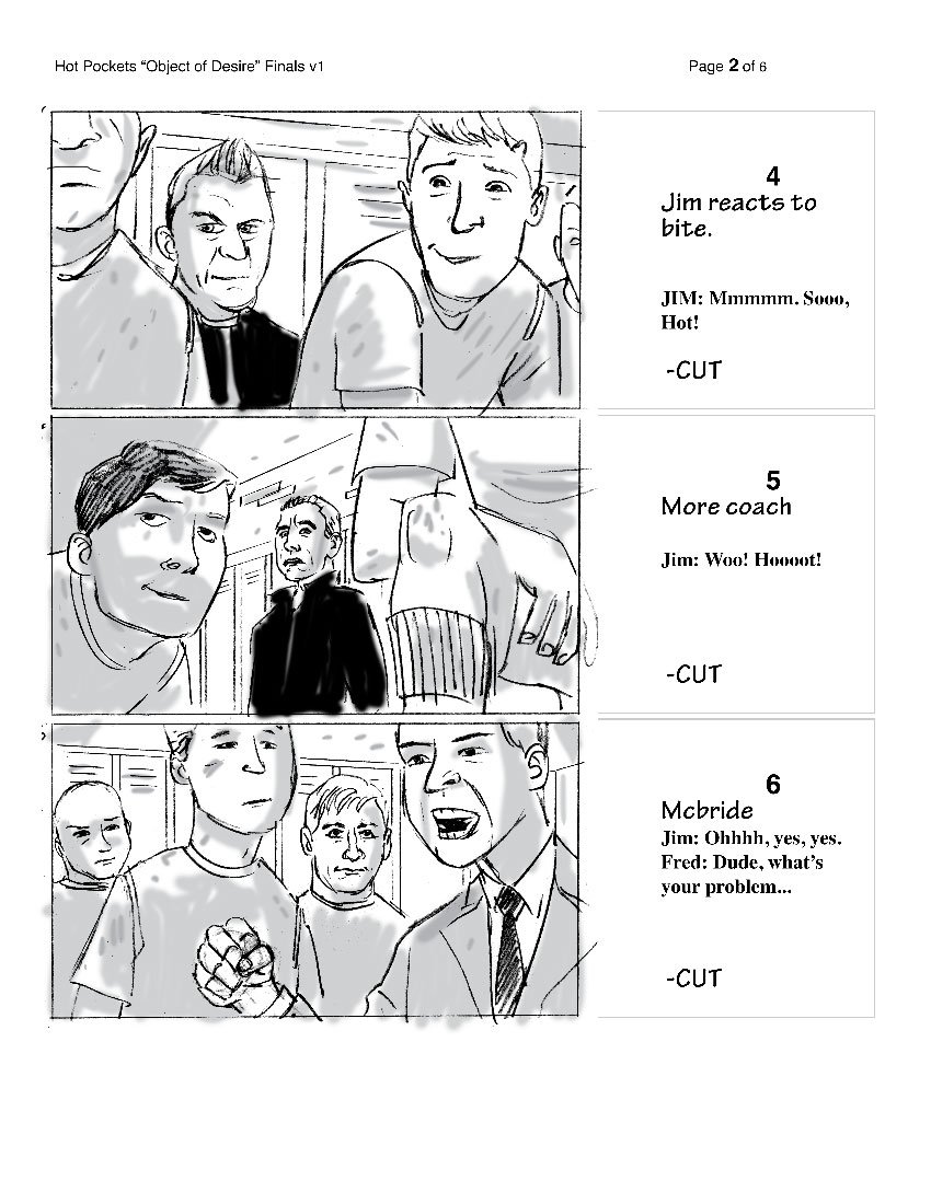 "Bud Light Wembley" Storyboards Excerpt