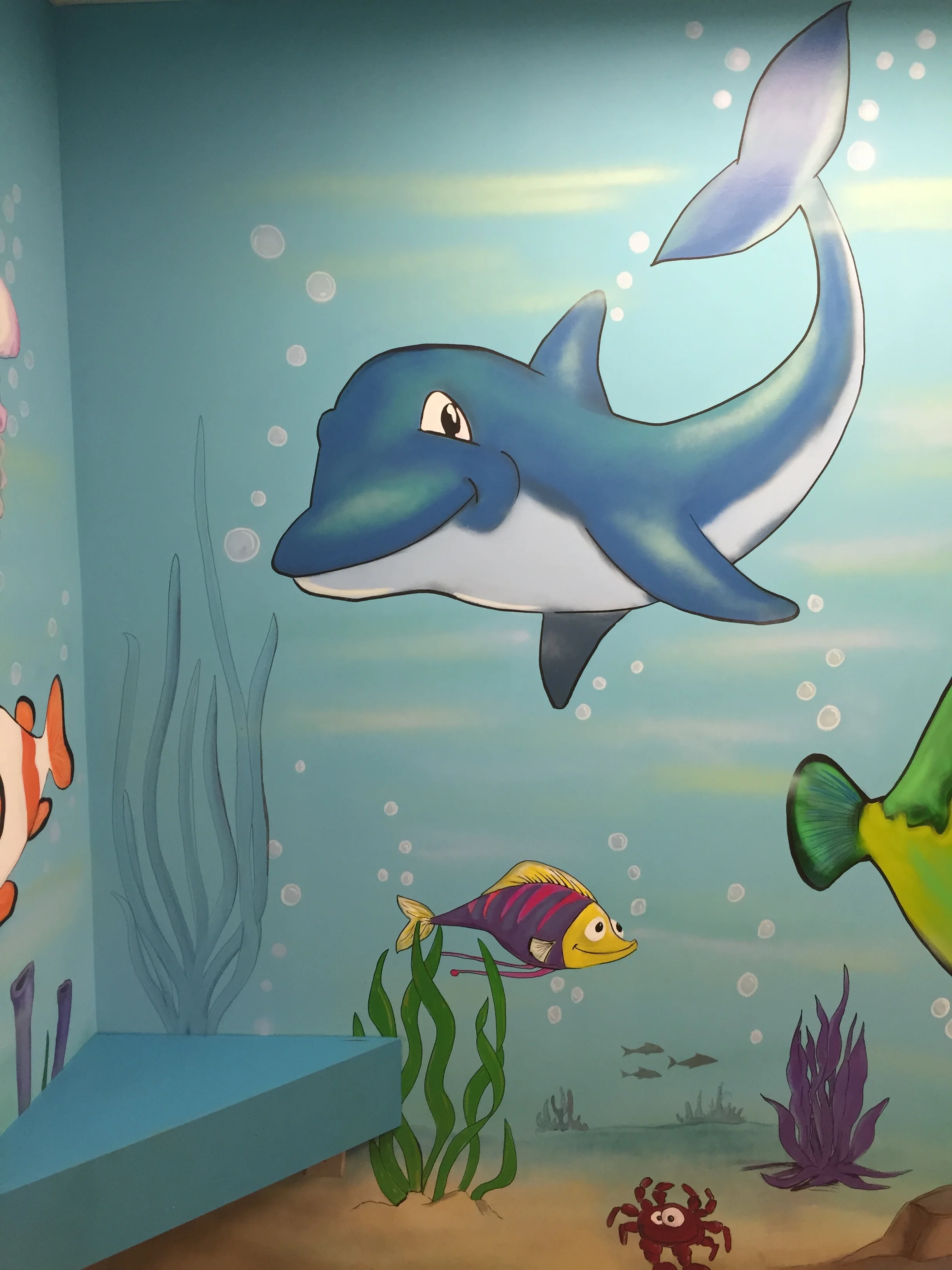 Fish Room in Pediatric Dentistry of Central Georgia