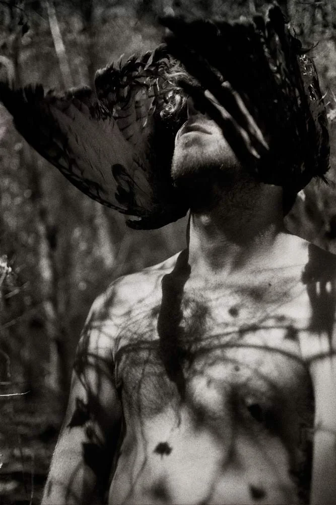 Shot with film in the magic fuzz forest. 