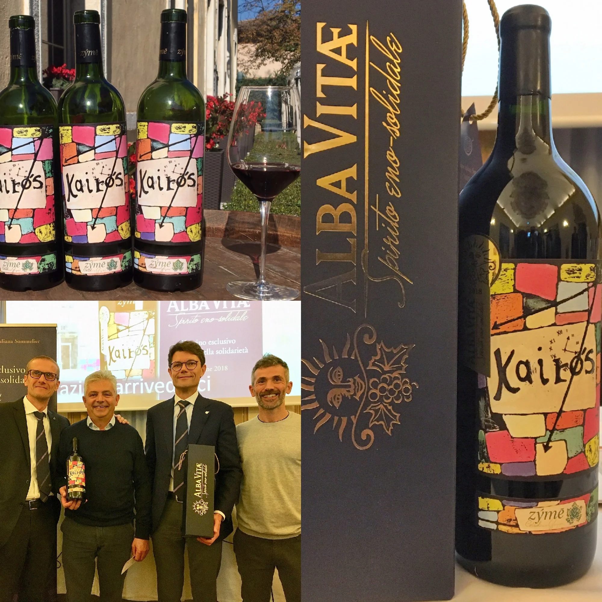 ALBA VITÆ 2018: la magnum di Zýmē che fa del bene