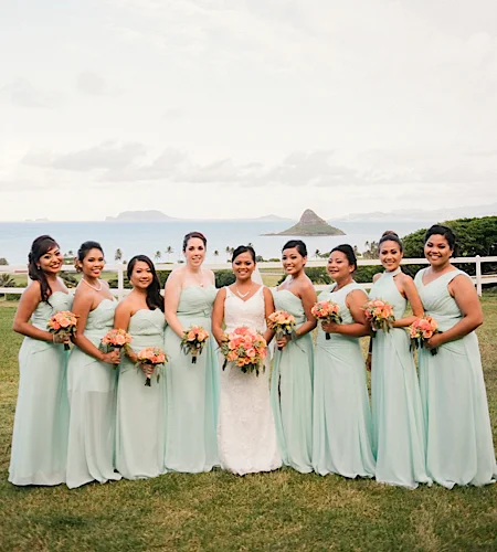 sweet pea bridesmaid dresses ZAN GOWN main image 0