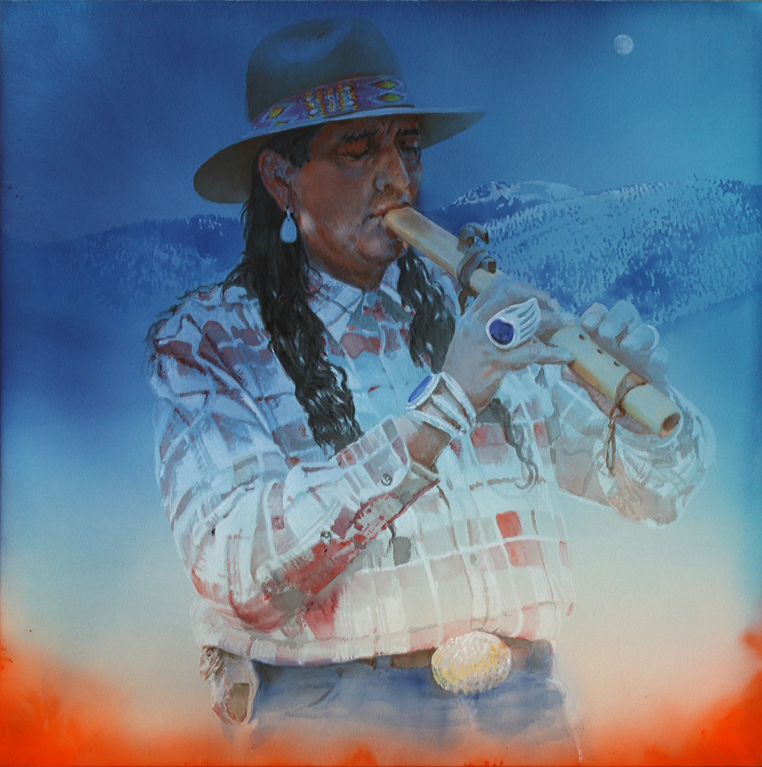 Pablo Martinez Acrylic 4.5'x4.5'