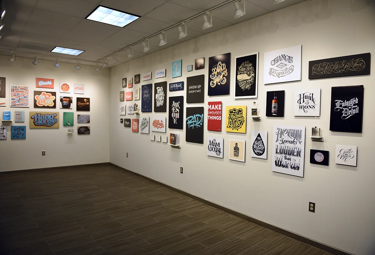 Showcased artists include: 55 Hi’s, Bob Ewing, Chad Michael, Chris Piascik, Claire Coullon, Colin Tierney, Dan Palacios, Danielle Evans, Drew Melton, Eric Friedensohn, Ian Barnard, Jeff She…