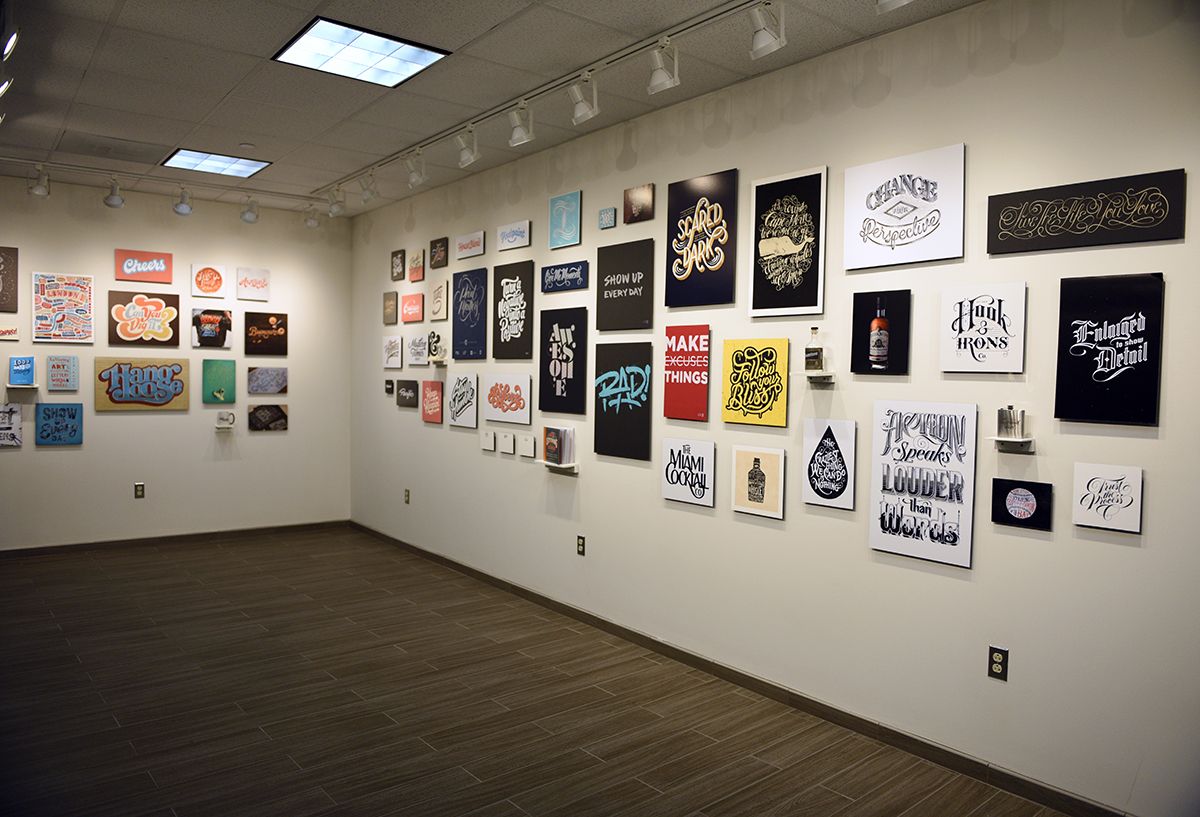 Showcased artists include: 55 Hi’s , Bob Ewing , Chad Michael , Chris Piascik , Claire Coullon , Colin Tierney , Dan Palacios , Danielle Evans , Drew Melton , Eric Friedensohn , Ian Barnard , Jeff Sheldon , Jen Mussari , Jessica Hische , Jon Contino , Joseph Alessio , Lauren Hom , Linzie Hunter , Luke Ritchie , Mary Kate McDevitt , Matt Vergotis , Neil Secretario , Ryan Hamrick , Scott Biersack , Scotty Russell , Sean McCabe , Sean Tulgetske , Simon Walker , Terence Tang , Tom Lane , Winston Scully