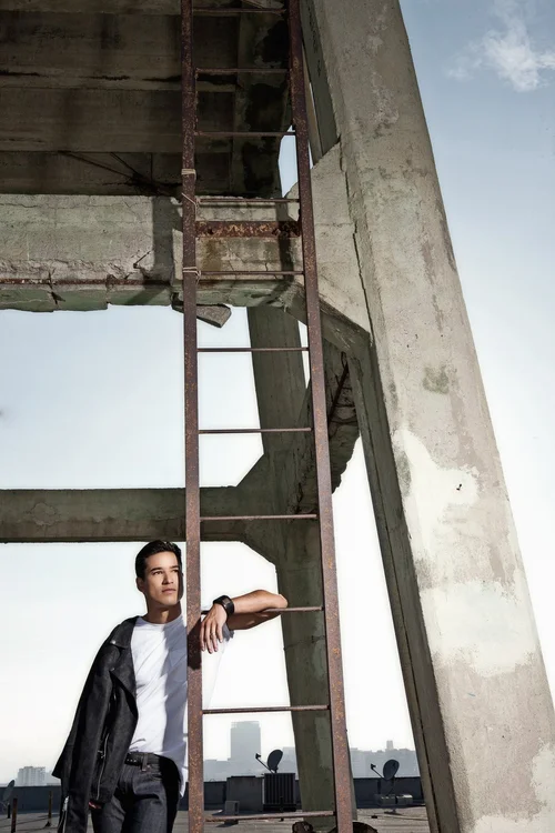 Mario Lopez photographed by Bradford Rogne