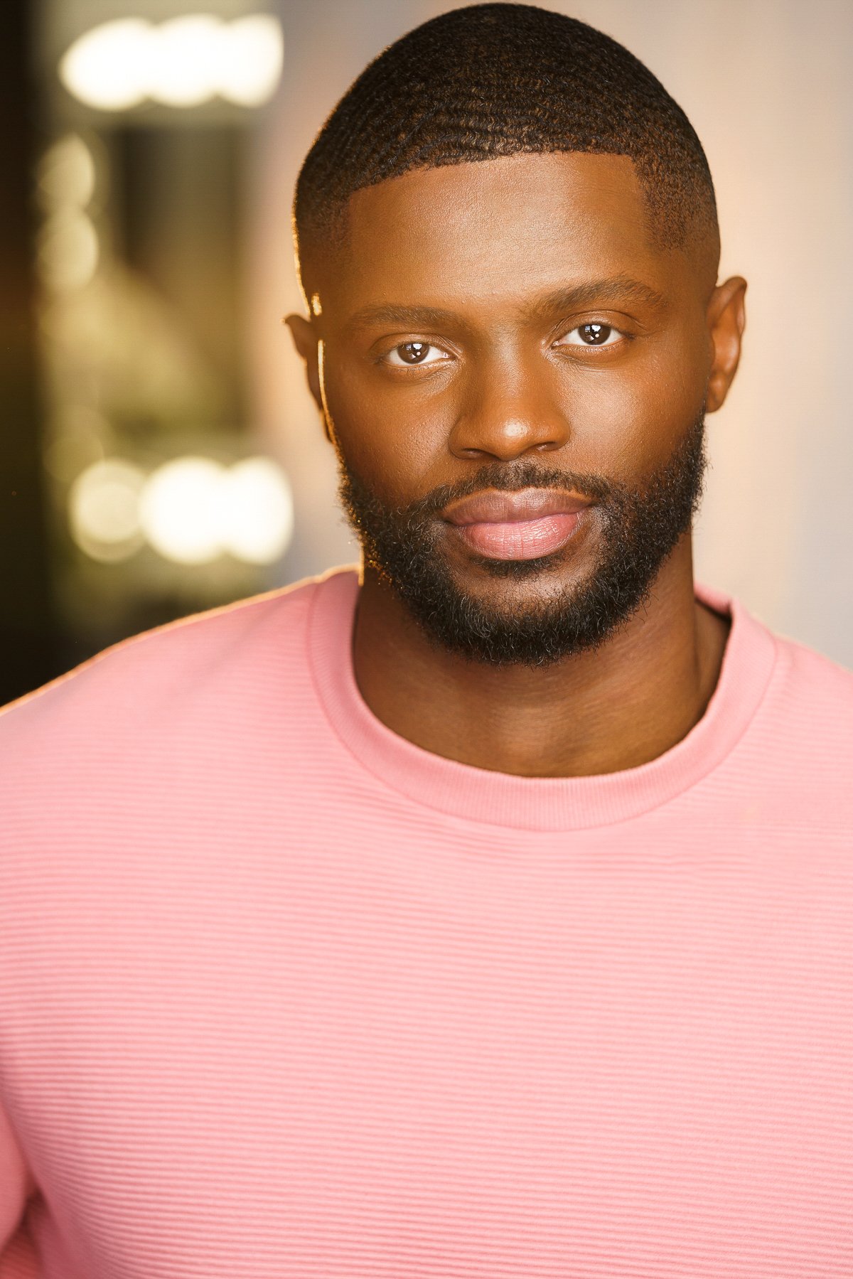 Villain or rival actor headshot for vertical drama auditions