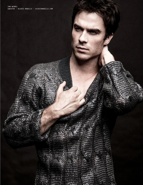 Ian Somerhalder photographed by Bradford Rogne
