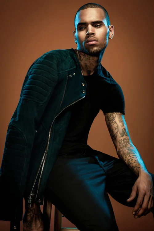 Chris Brown photographed by Bradford Rogne