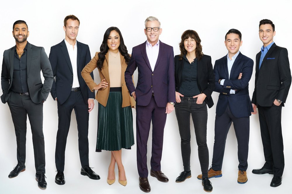 Professional team portrait photographed by Bradford Rogne