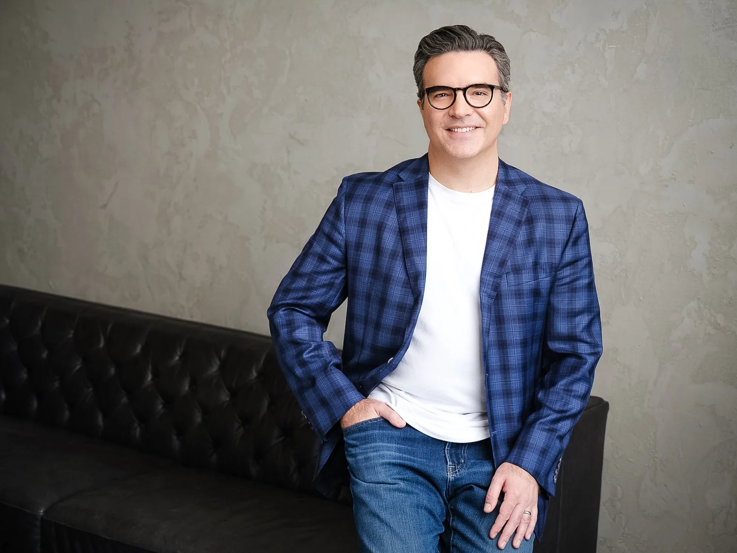 DTLA studio personal branding photography session
