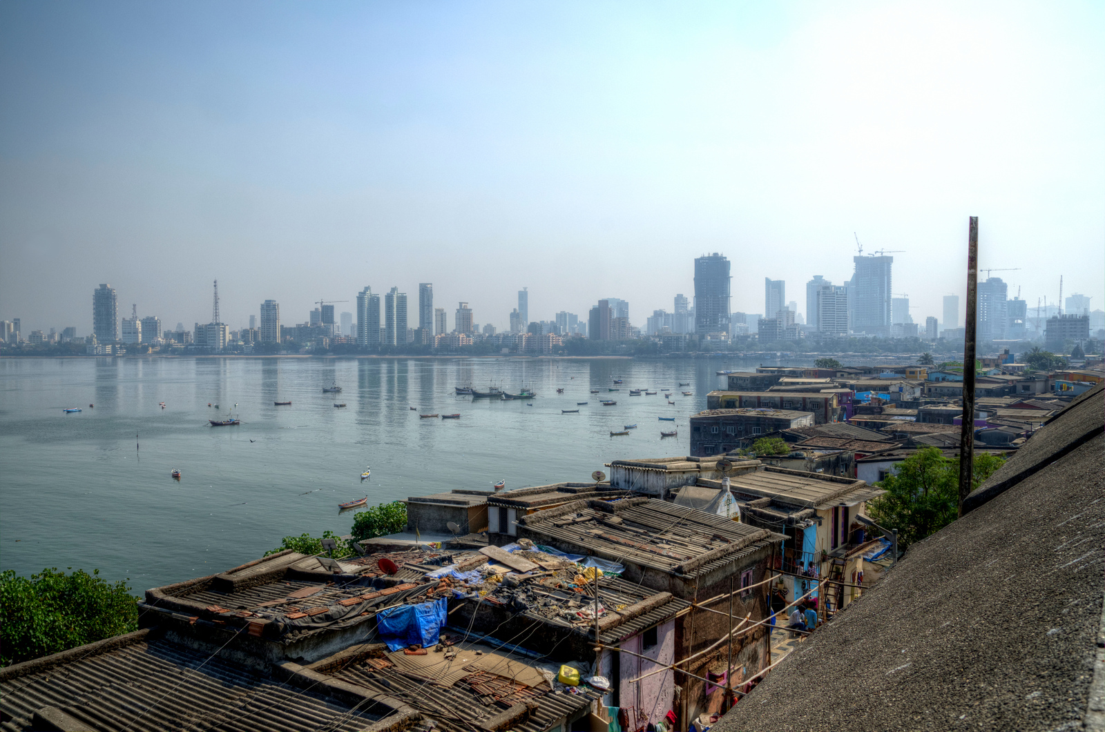 Worli Fishing Village in Mumbai, India