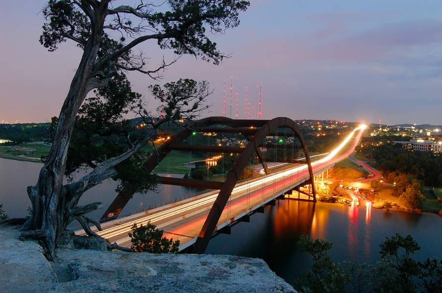 Pennybacker Bridge, Austin, Texas, USA
