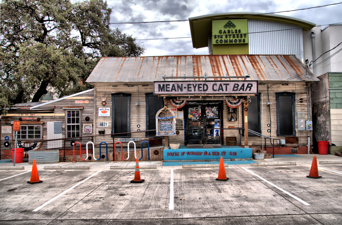 Mean-Eyed Cat Bar, Austin, Texas, USA