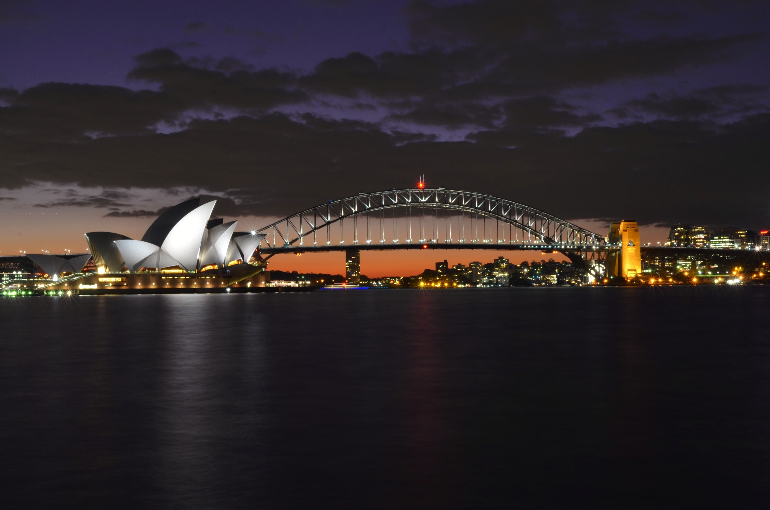 Sydney Harbour at Night, Australia