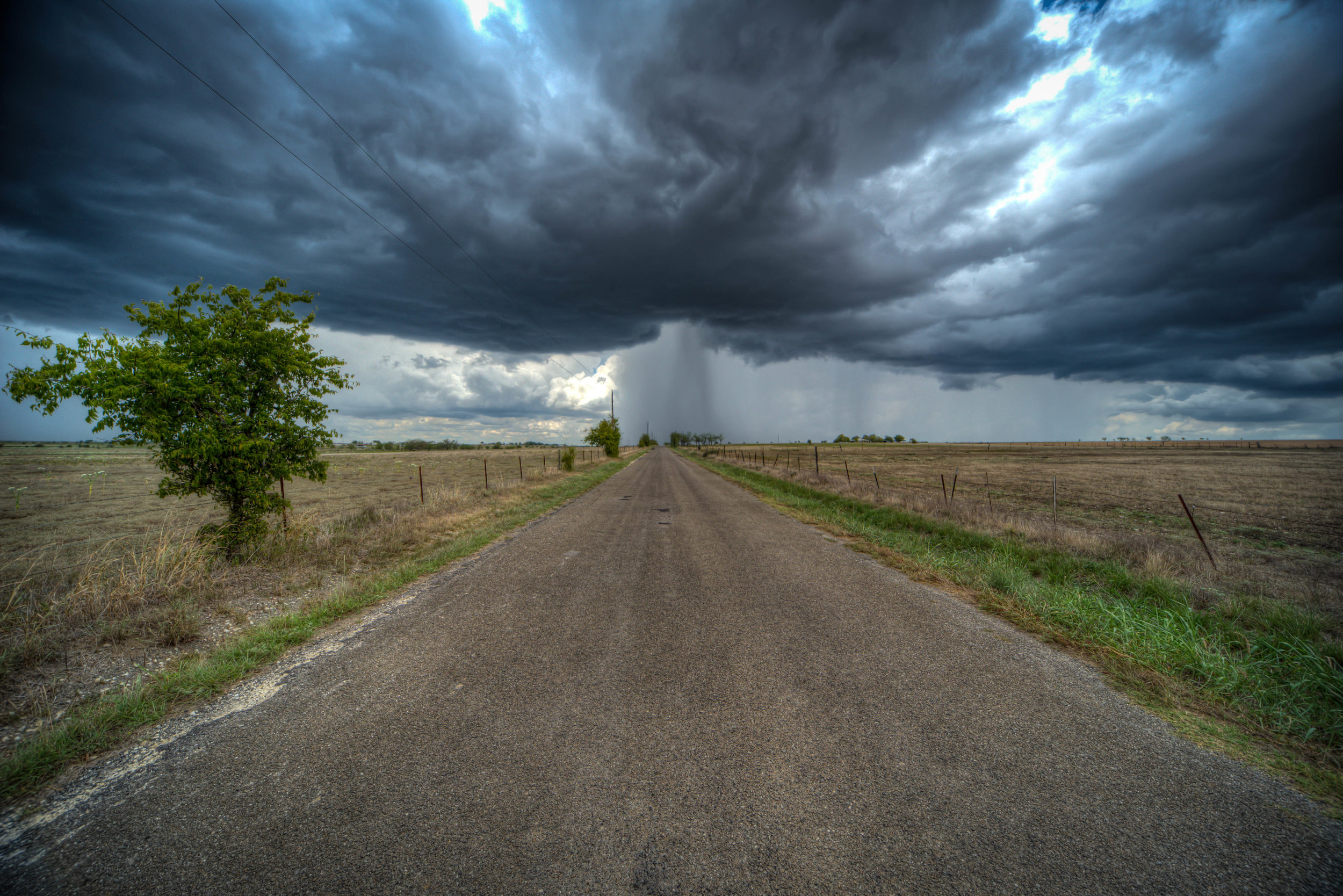 Distant Rainstorm