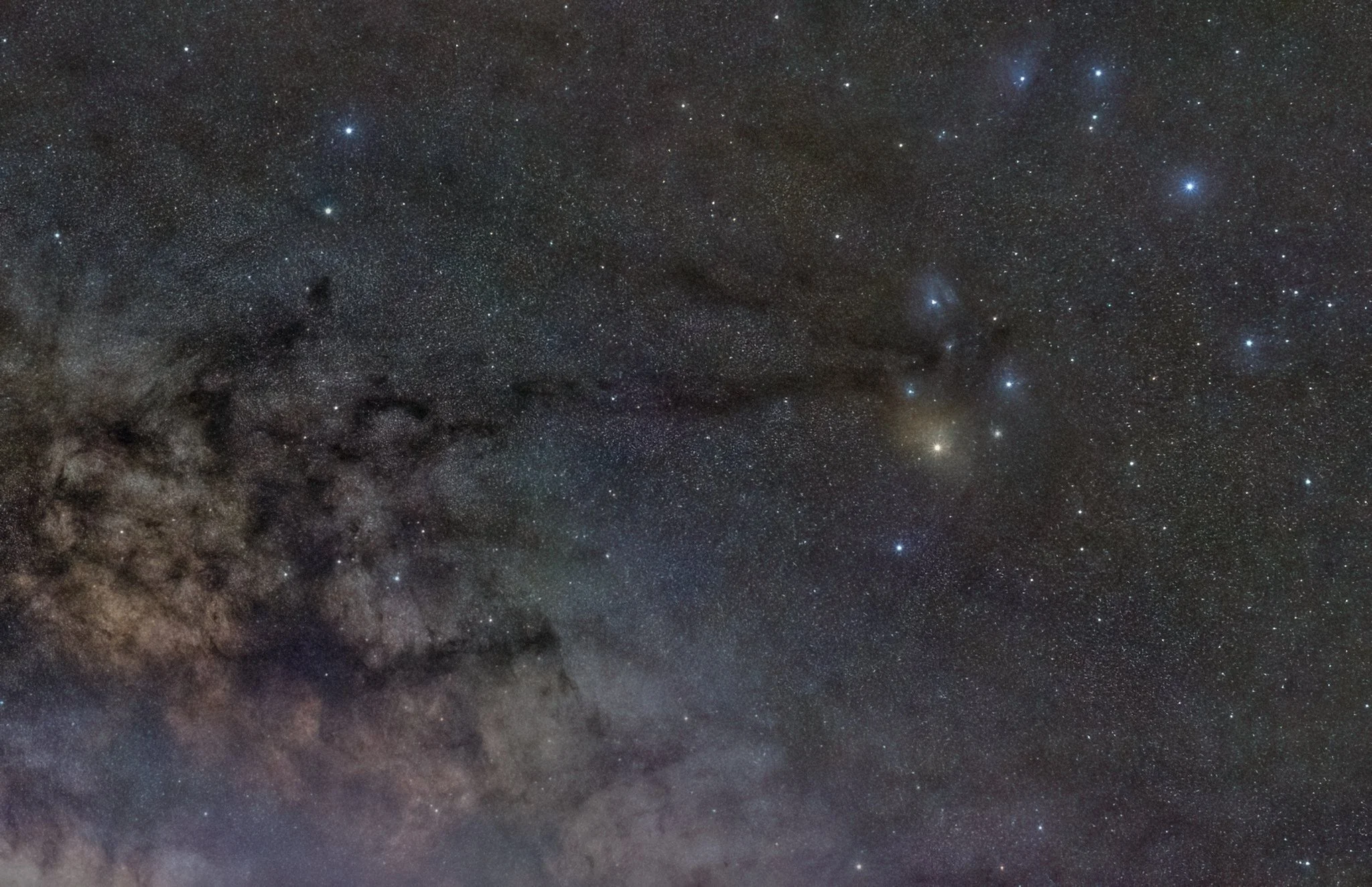 The Dark Horse Nebula & Rho Ophiuchi Cloud Complex