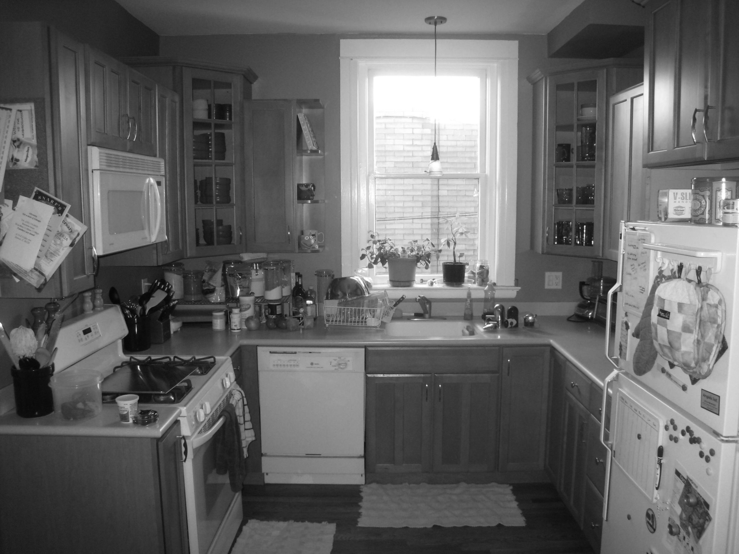 existing kitchen