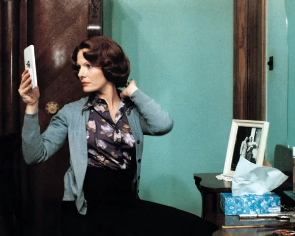 Delphine Seyrig in the 1975 film “Jeanne Dielman, 23 Quai du Commerce, 1080 Bruxelles.” Credit: Paradise Films