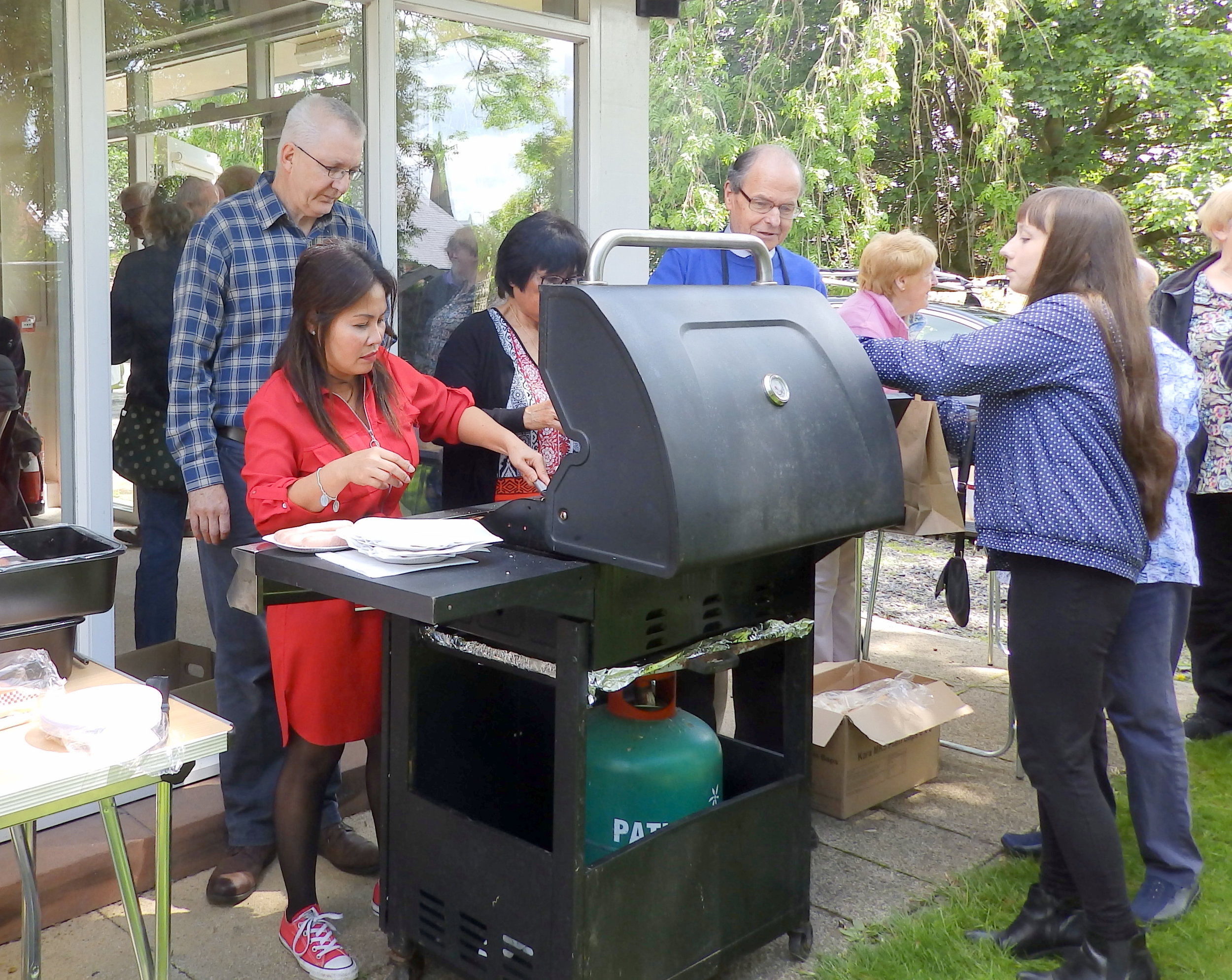 Barbecue for Monze, Summer 2019