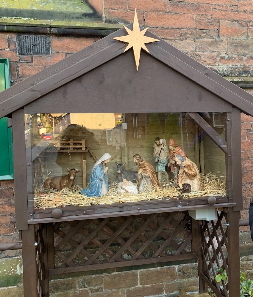 2021 St Catherine's outdoor crib