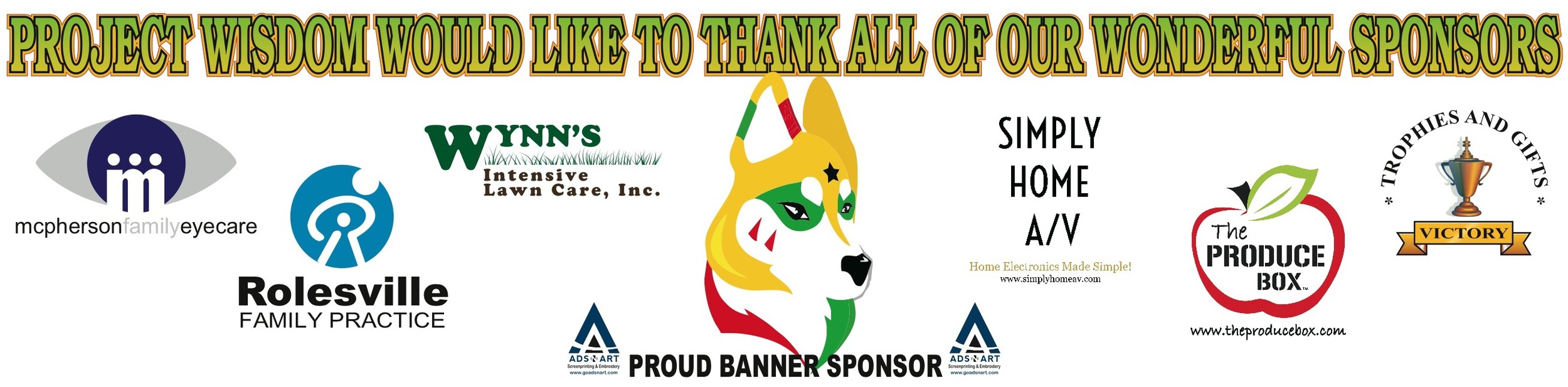 Proud Sponsor of Project Wisdom at Heritage High School in Wake Forest NC