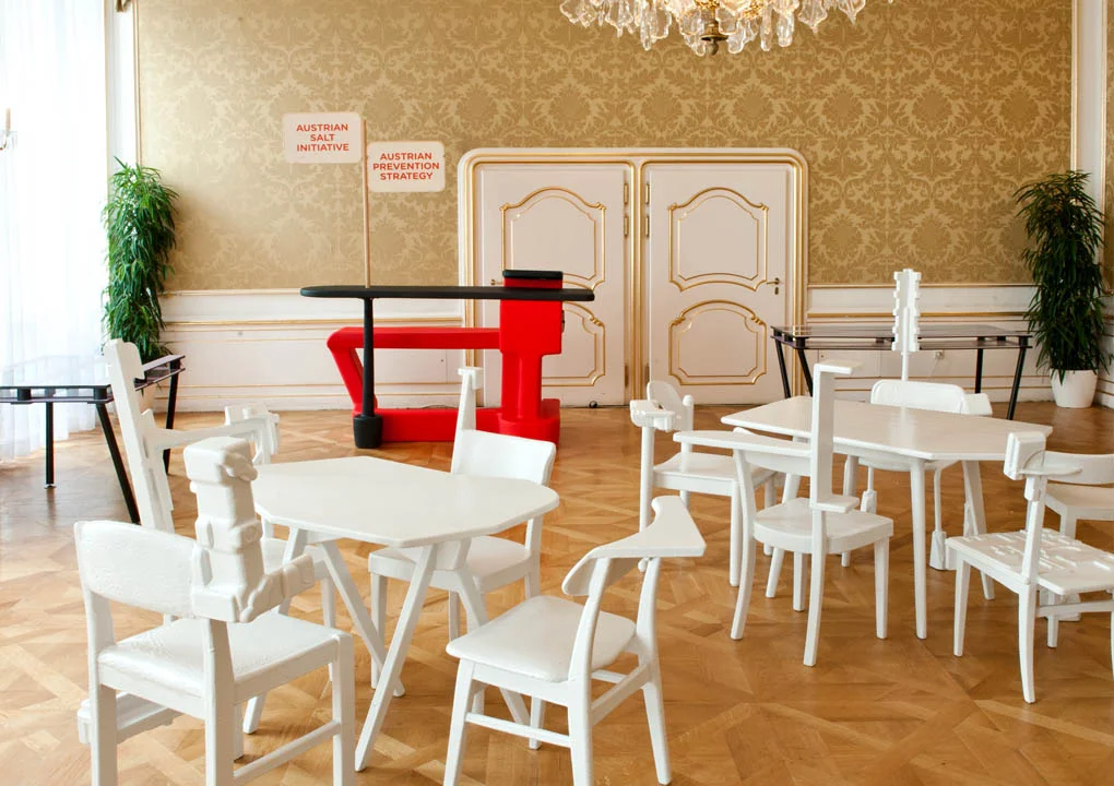 THE FEDERAL MINISTRY OF HEALTH — BUNDESMINISTERIUM FÜR GESUNDHEIT WHO, CONFERENCE WITH YOU MAY B. AND HTLT FURNITURE