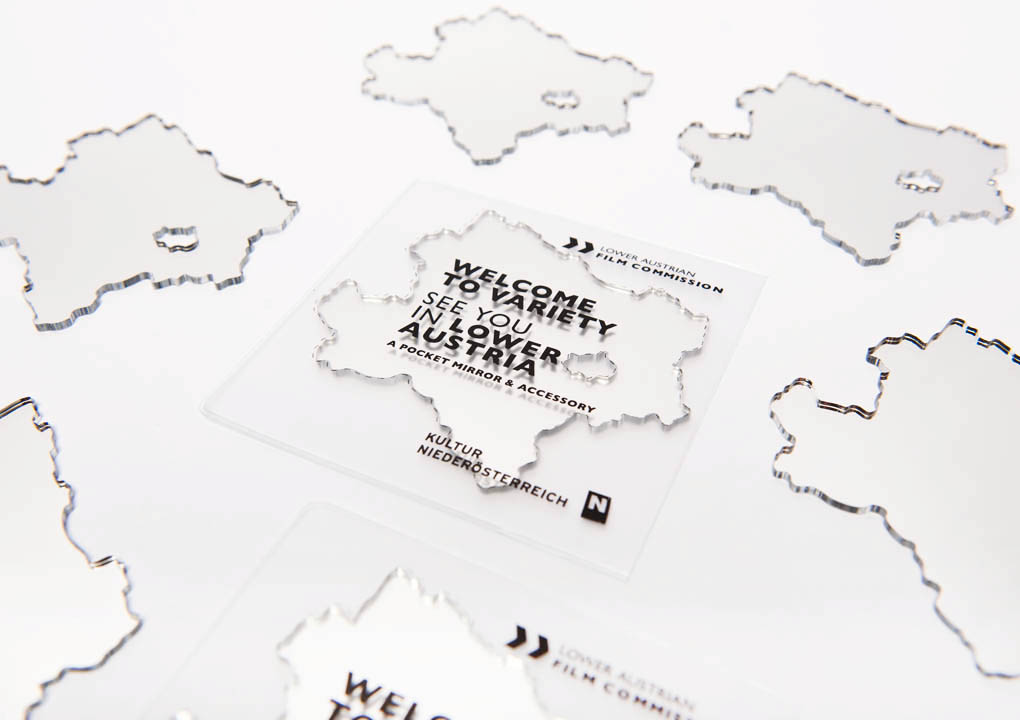 See you in lower Austria — a pocket mirror & accessory