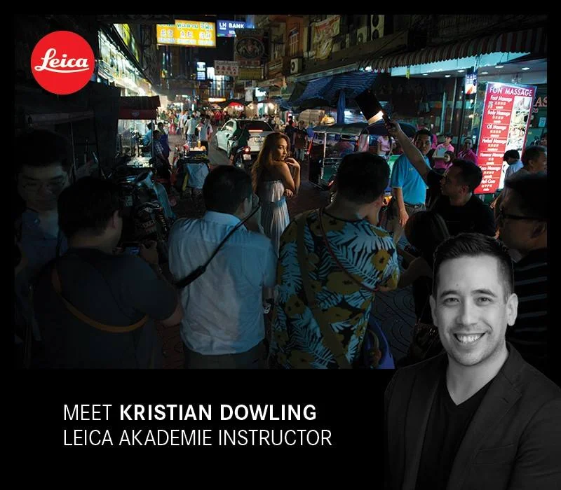 Kristian Dowling speaking at The Digital Show in Melbourne for Leica Camera Australia