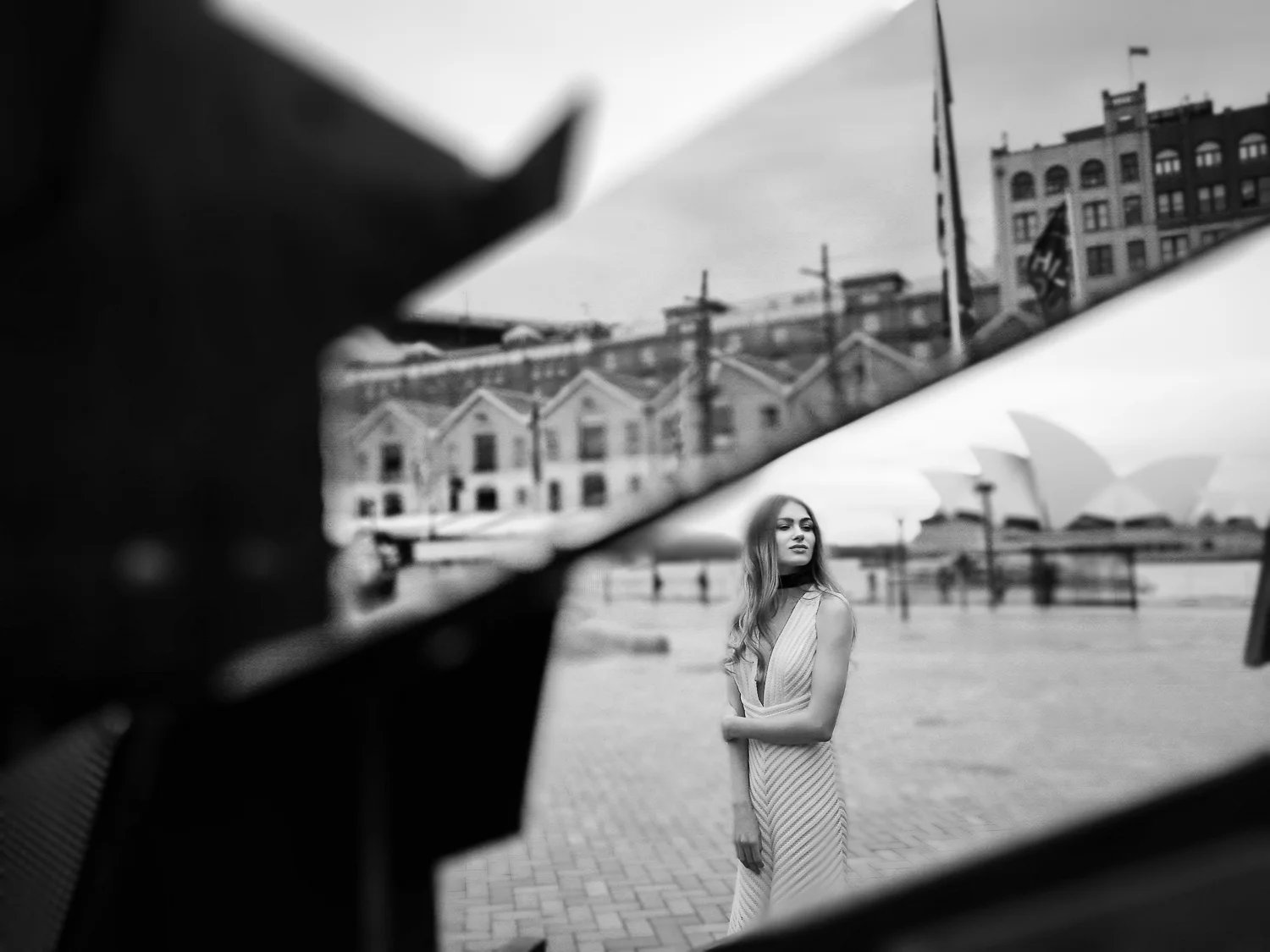 P9 using the wide aperture effect at f/0.95 and converted to Monochrome in Lightroom