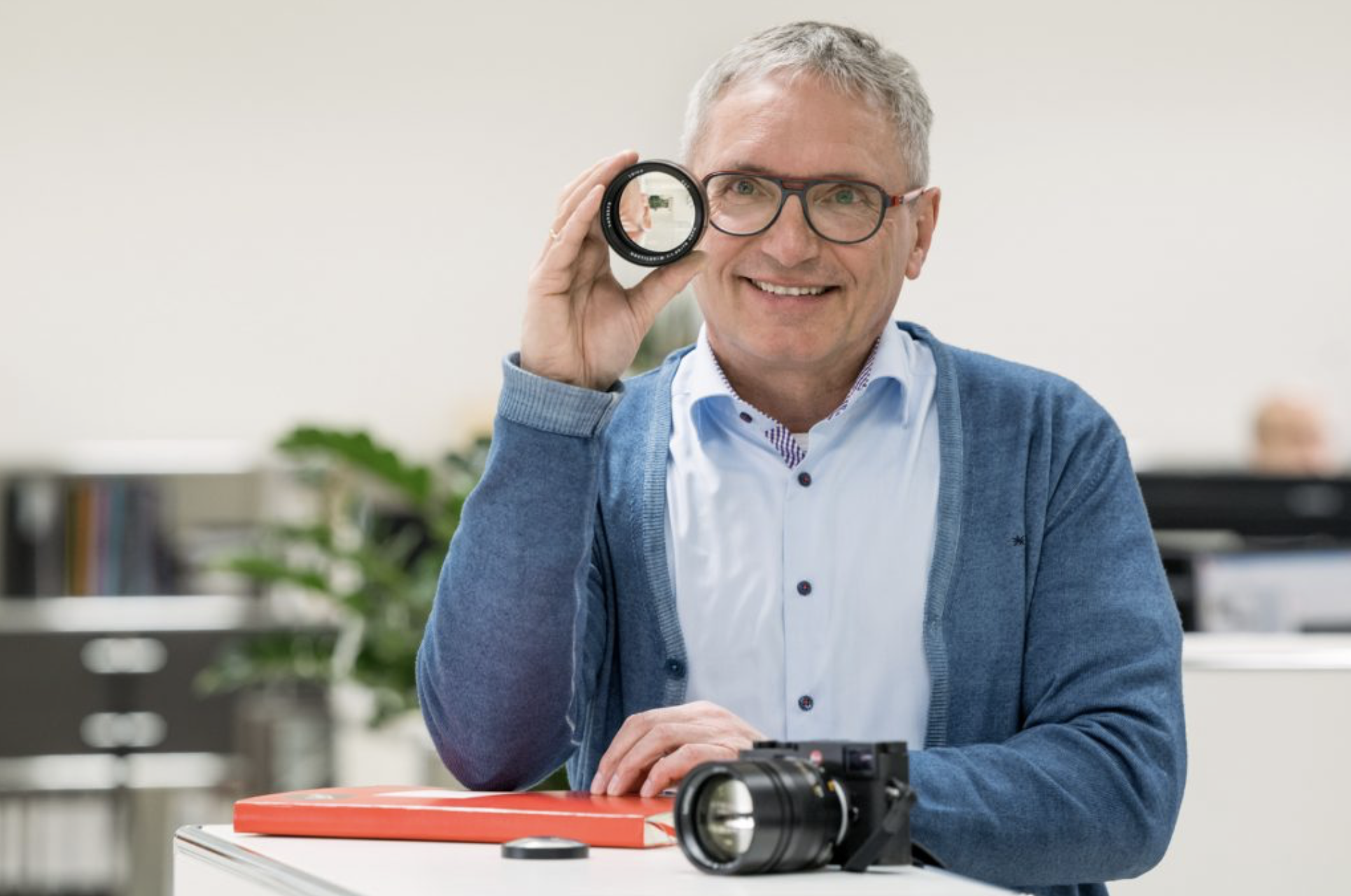 Perter Karbe. Picture by Leica Camera