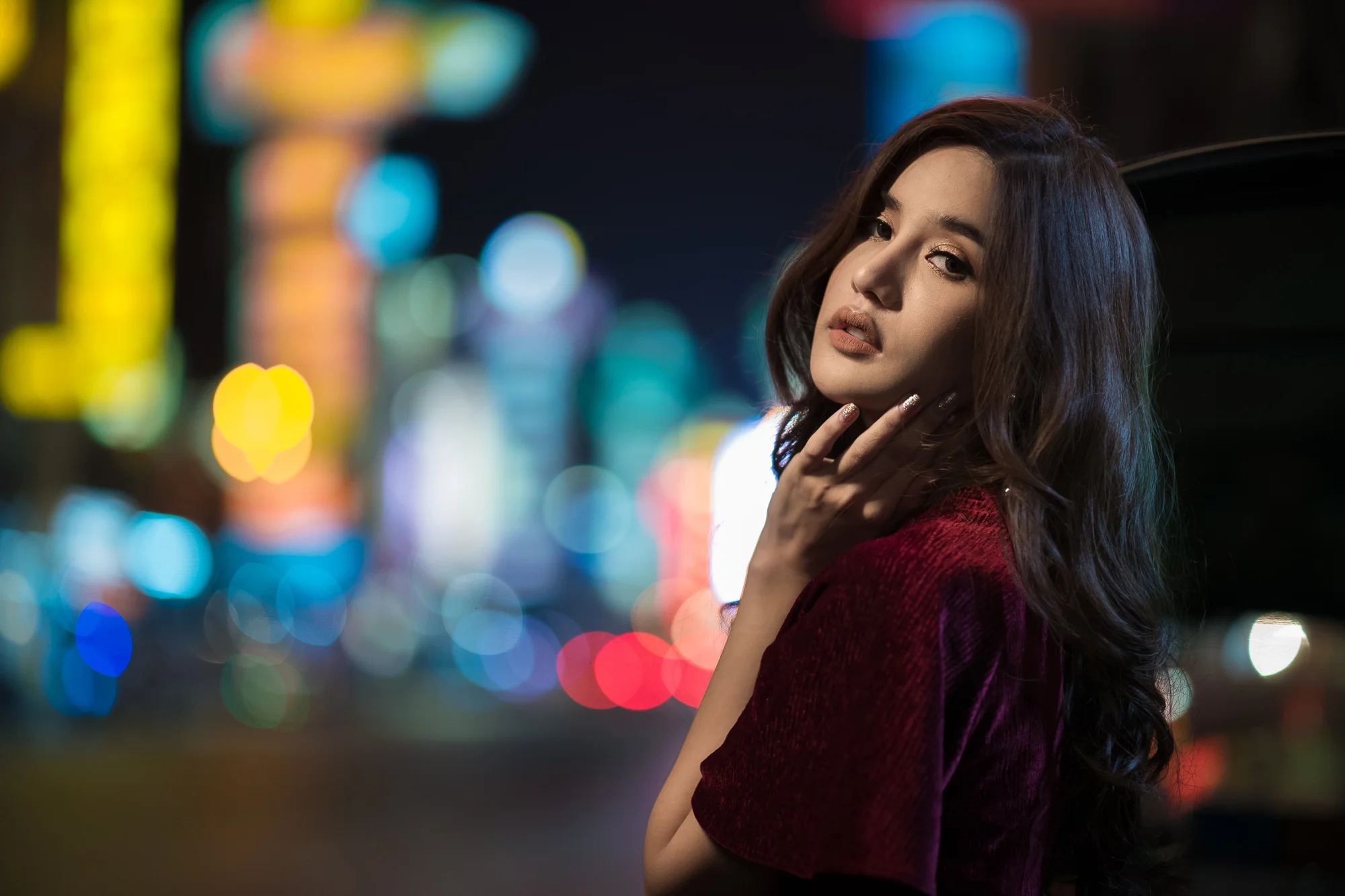 Demonstration picture from Leica Akademie Thailand Noctilux Low Light Workshop in Bangkok, Thailand. Shot at f/1.25 on Leica SL