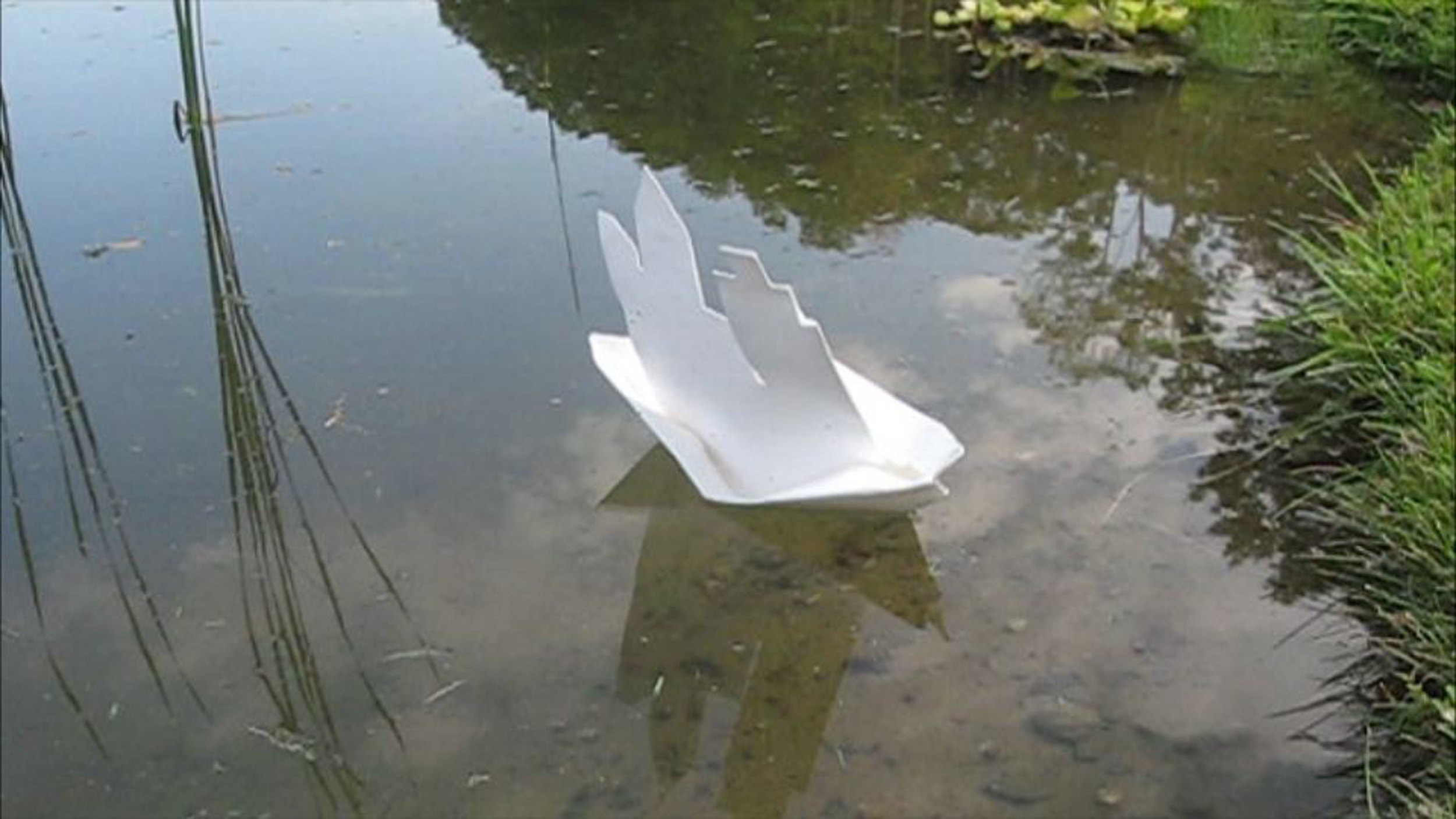 Paper Boats, video still, 2008