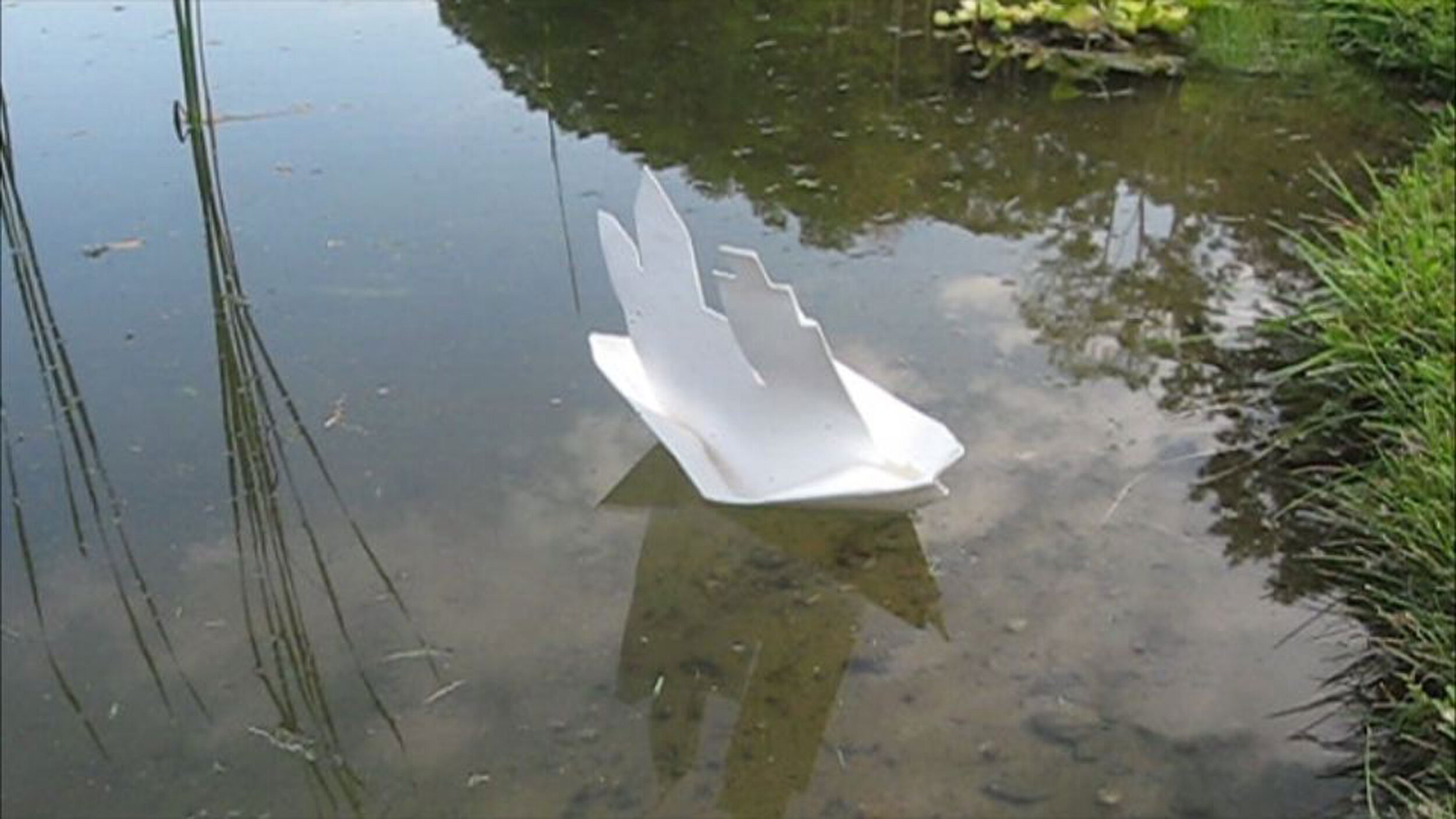 Paper Boats, video still, 2008