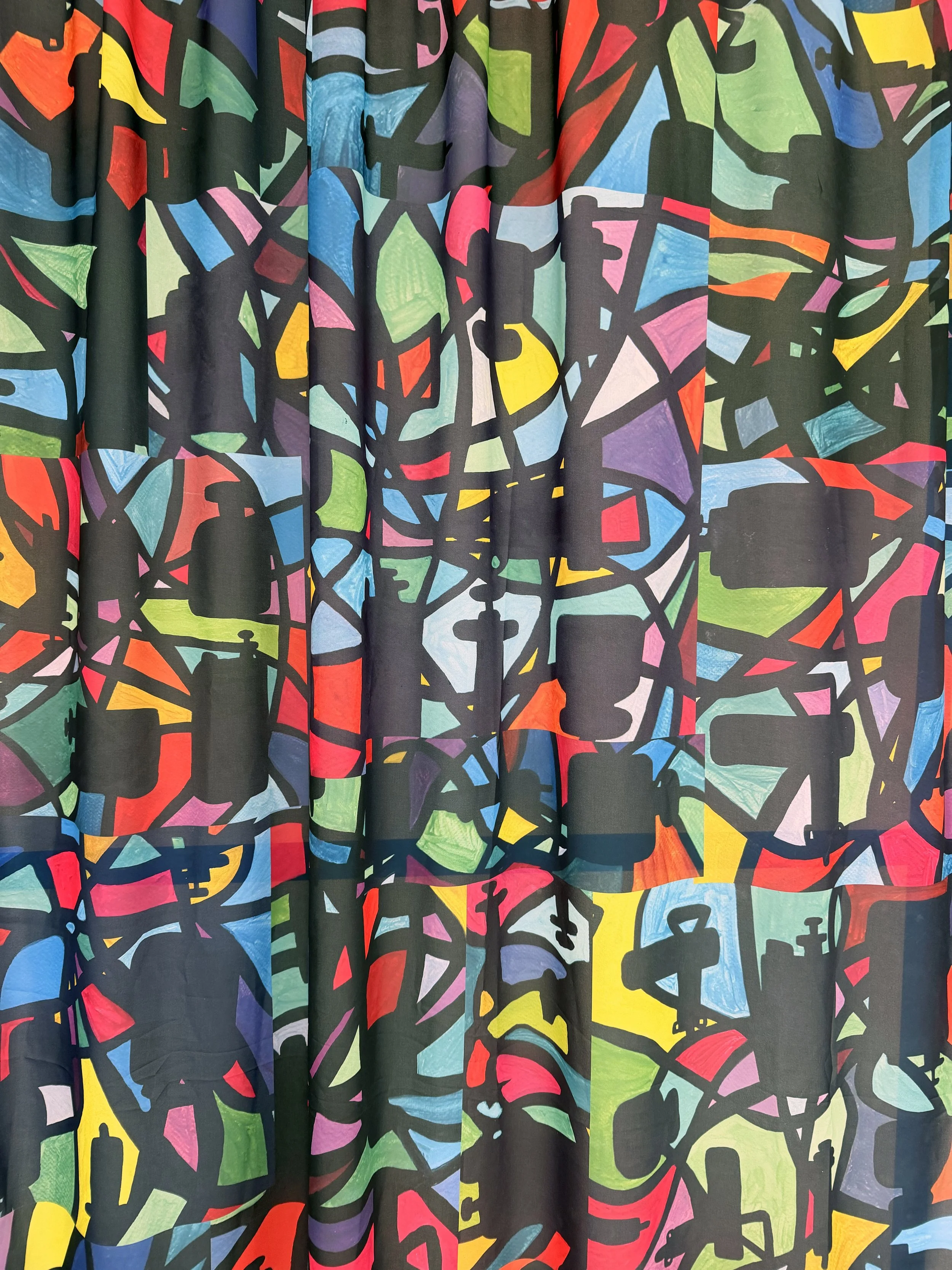 After Gaudí, 2026 (Fabric detail)