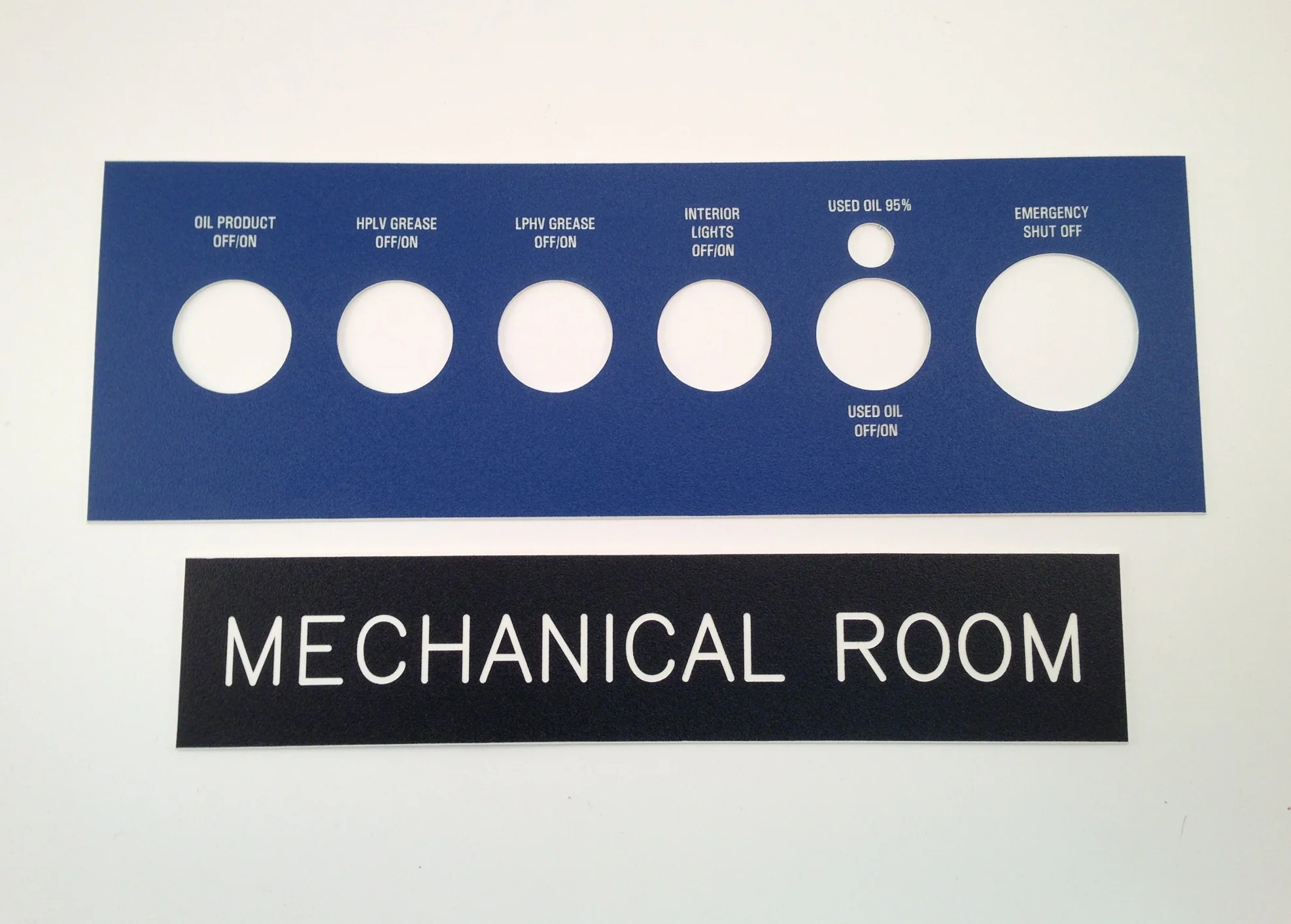Custom Control Panel Configurations. Room Nameplates and Door Plates.