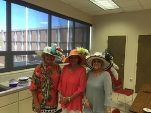 Our friends did a wonderful job creating their own special hats for Derby Day! 