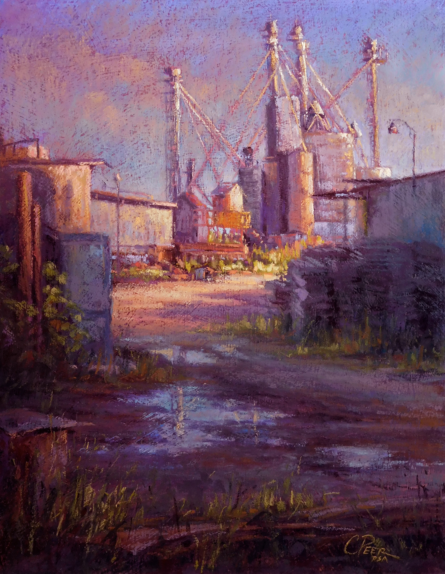 October "Scrap Metal, Precious Metal" was selected to be part of the International Association of Pastel Societies' 30th Juried Exhibition in Albuquerque NM this summer. This exhibition is in conjunction with its international convention, which happens every two years. 