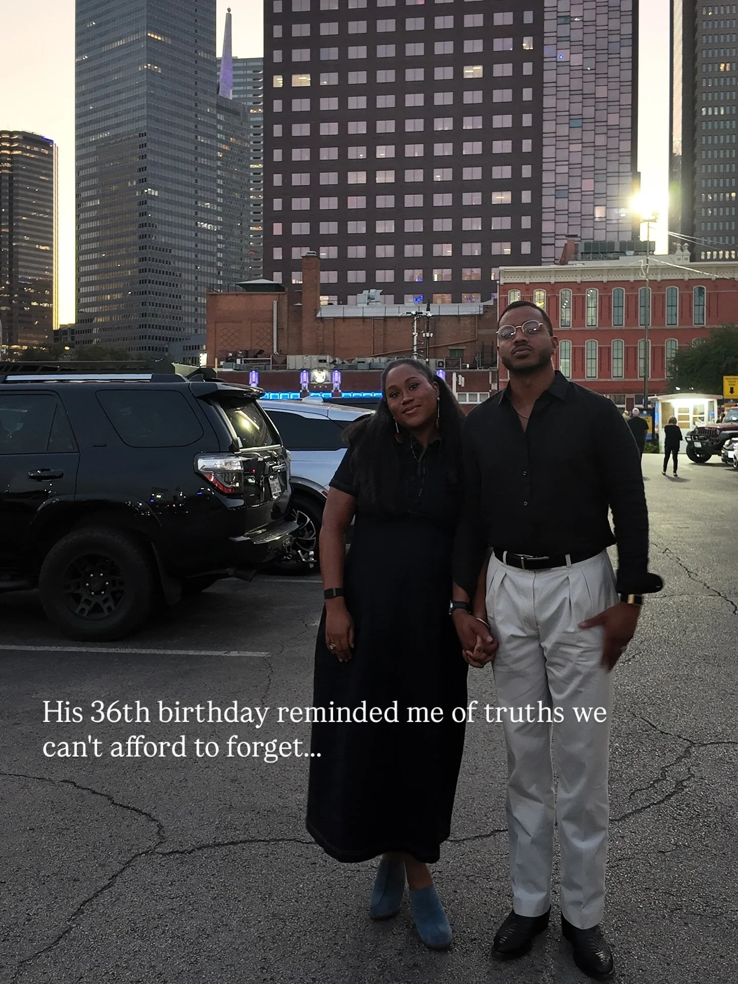 Yesterday was one for the books. 

Josh celebrated 36 years and I thoroughly enjoyed celebrating him. Something about having a husband who is 36 makes me feel GROWN! 

I wrote him a letter, 36 things I love about you. And though I won't share it here