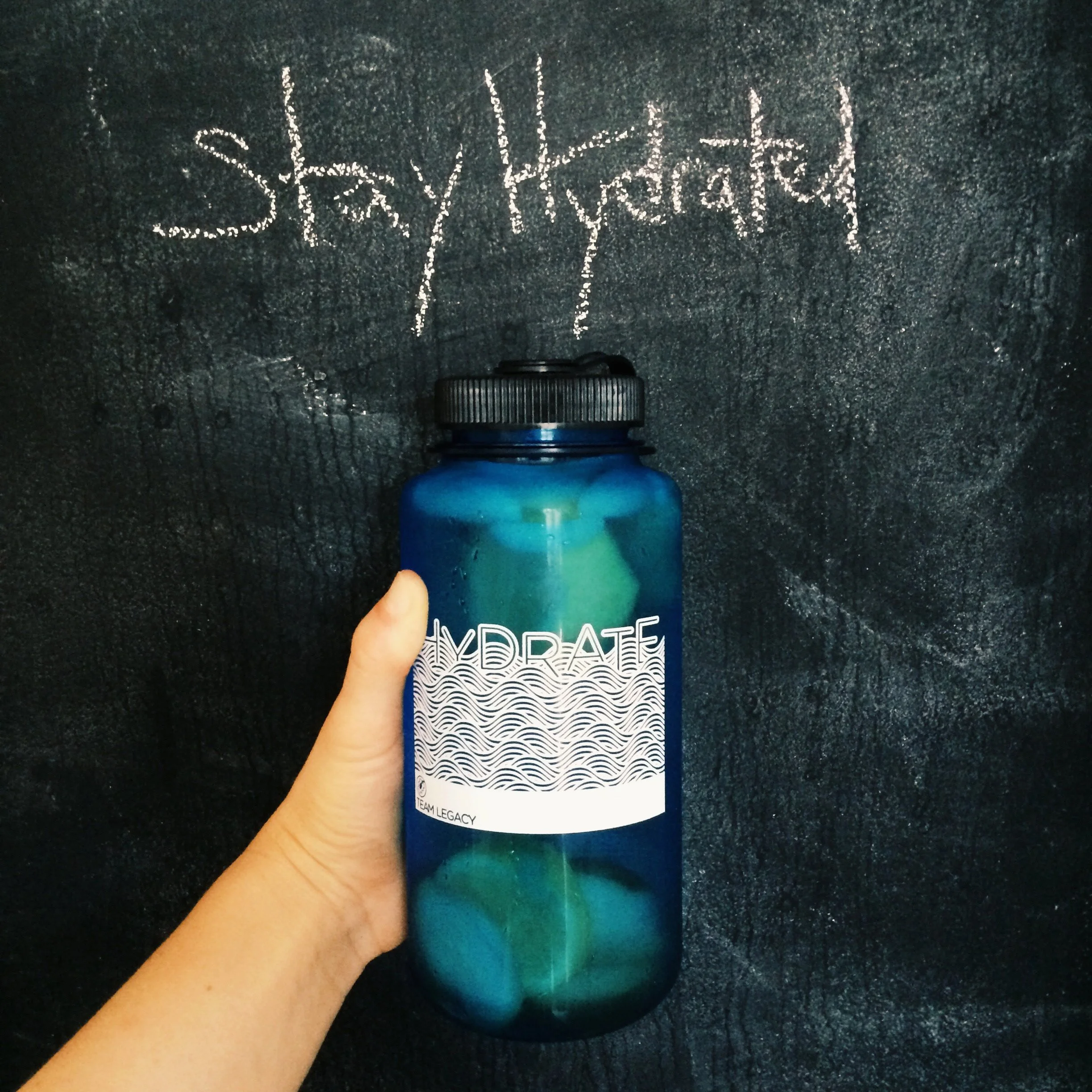 branded water bottle for Legacy Bank