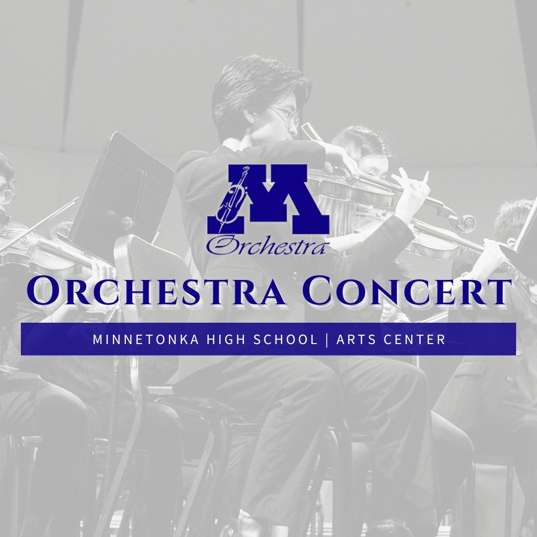 Join us for the last concert of the year:
MHS Orchestra Concert | 6:30 PM | Tuesday, May 21, 2024 🎻🎶🎵 
Minnetonka High School - Arts Center
18285 Minnesota 7, Minnetonka
https://mtkaorchboosters.com/events
#minnetonkaorchestras #mtkaorchestraboost