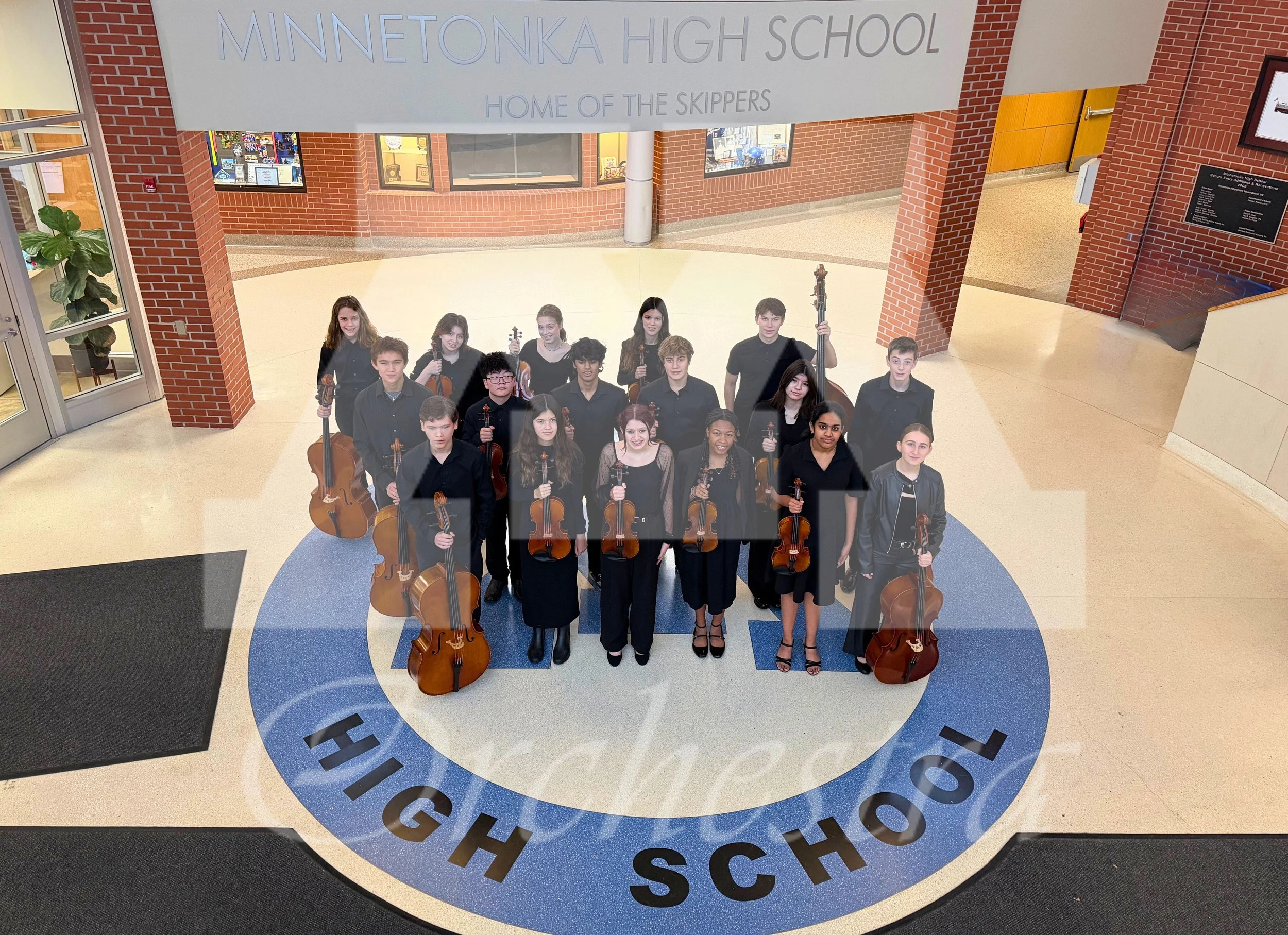 '25-'26 Orch9 (Circle Entry) Orchestra Photo - Digital Only