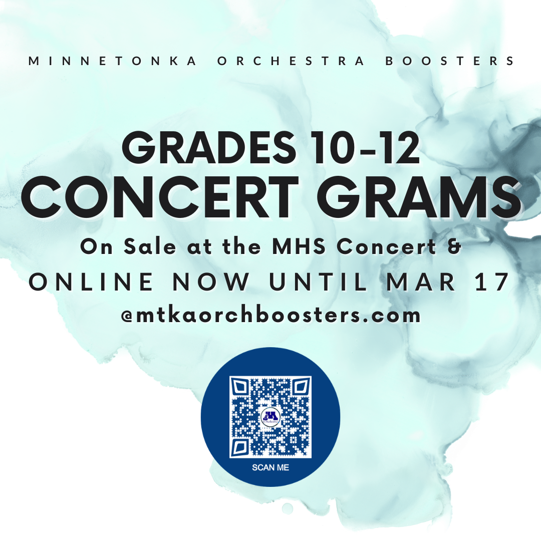 MHS CONCERT GRAM - March 17, '26 - Grades 10-12 Orchestras